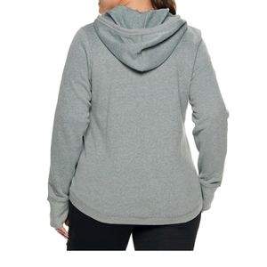 Nwt Plus Size Tek Gear V Neck Hoodie 